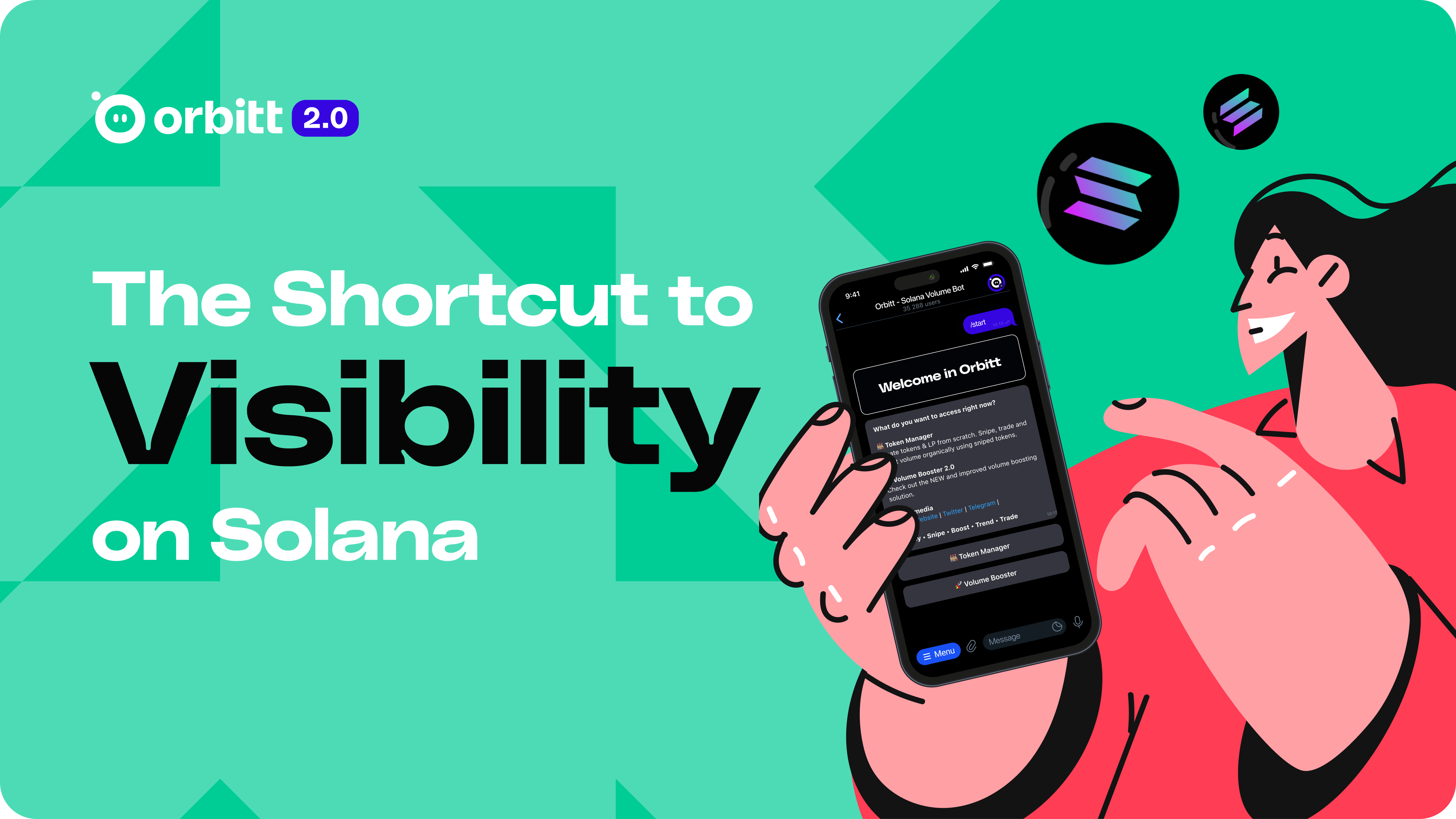 Orbitt - Solana Volume Booster - Solana Volume Bot